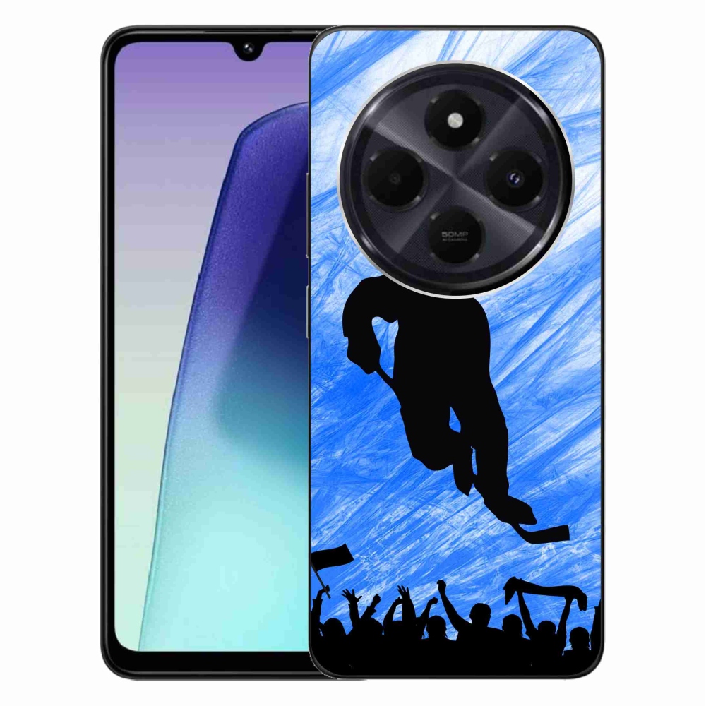 Gelový kryt mmCase na Xiaomi Redmi 14C/Poco C75 - hokejový hráč