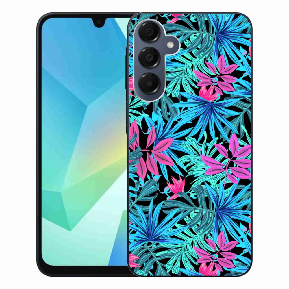 Gelový kryt mmCase na Samsung Galaxy A16 4G/5G - květiny 3