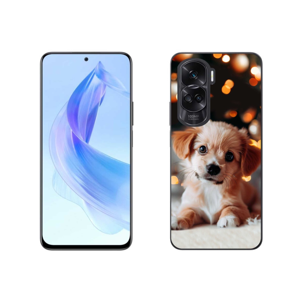 Gelový kryt mmCase na Honor 90 Lite - štěňátko