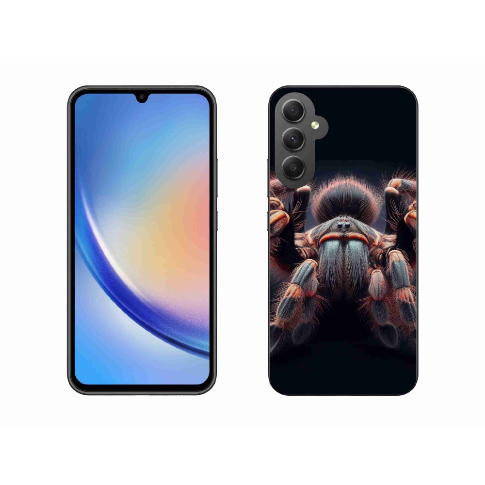 Gelový kryt mmCase na Samsung Galaxy A34 5G - tarantule