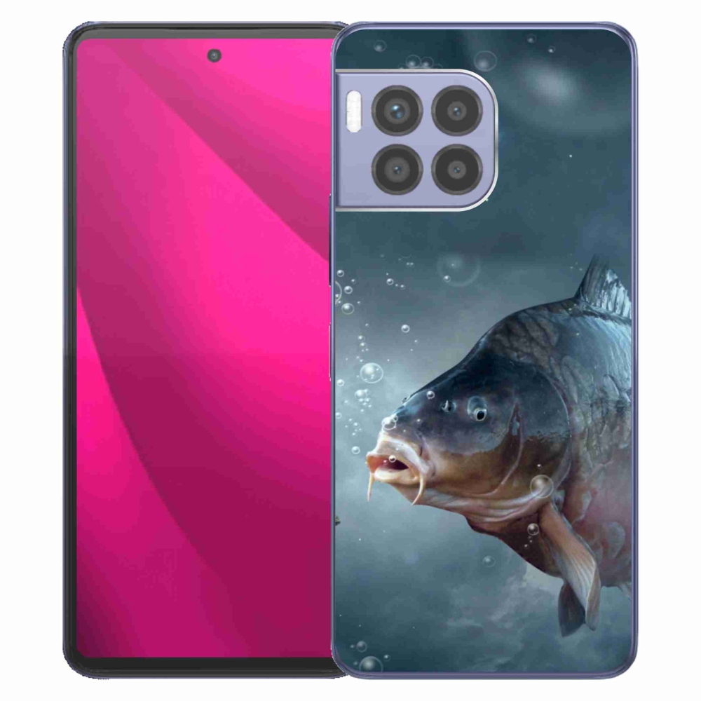 Gelový kryt mmCase na T-Mobile T Phone 2 Pro - kapr a bublinky
