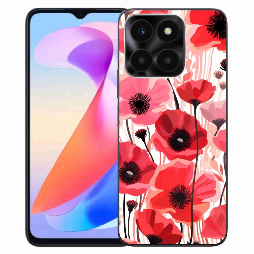 Gelový kryt mmCase na Honor X6a - vlčí mák 1