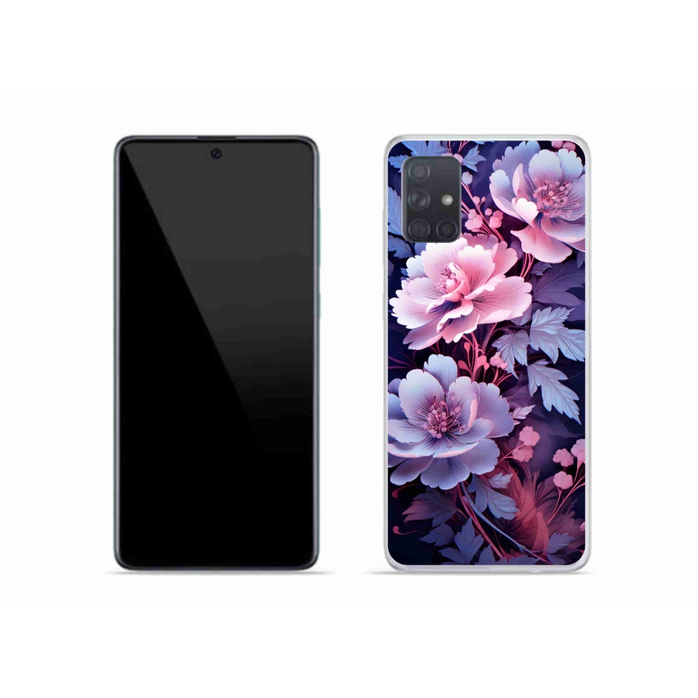 Gelový kryt mmCase na Samsung Galaxy A51 - květiny 11