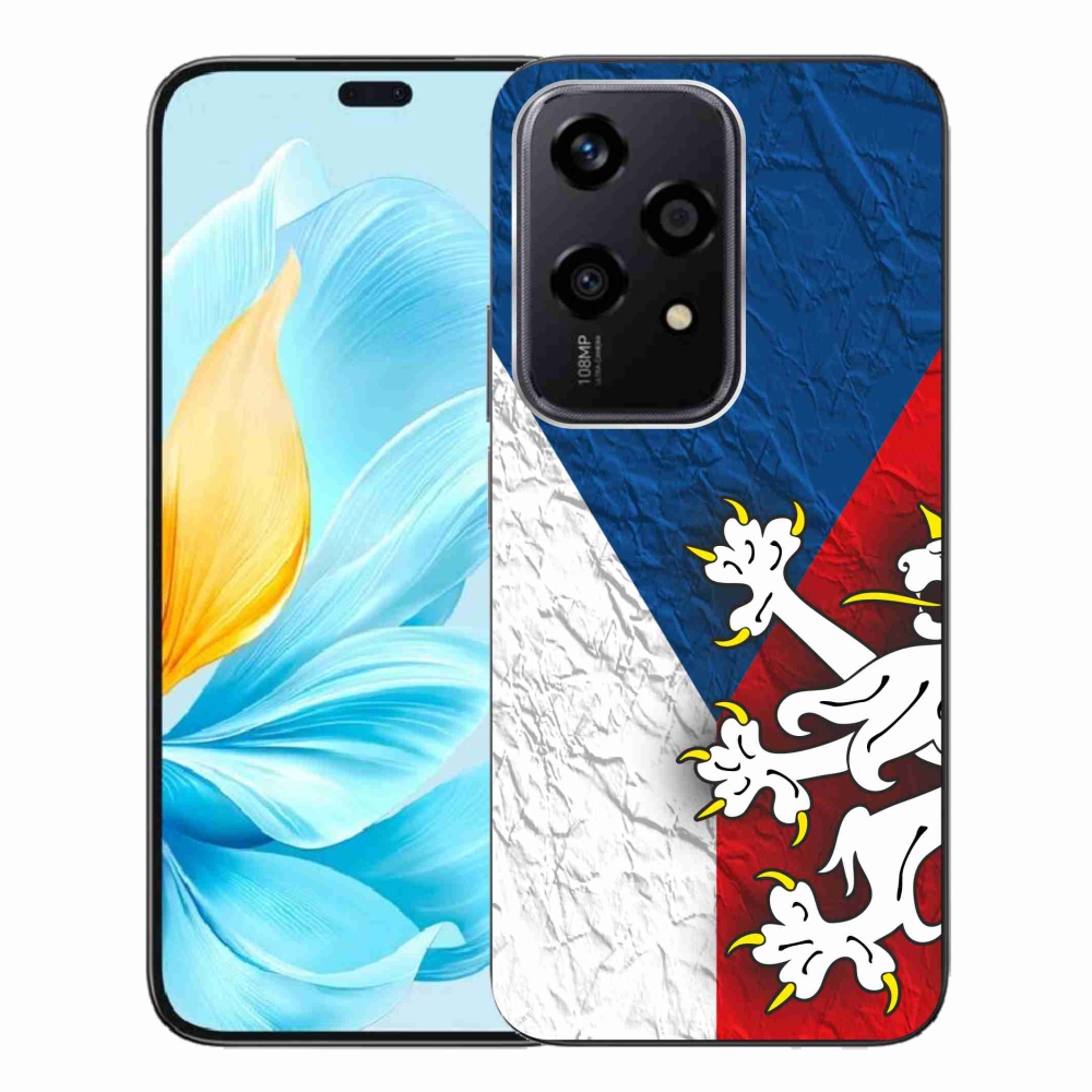 Gelový kryt mmCase na Honor 200 Lite 5G - česká vlajka 1