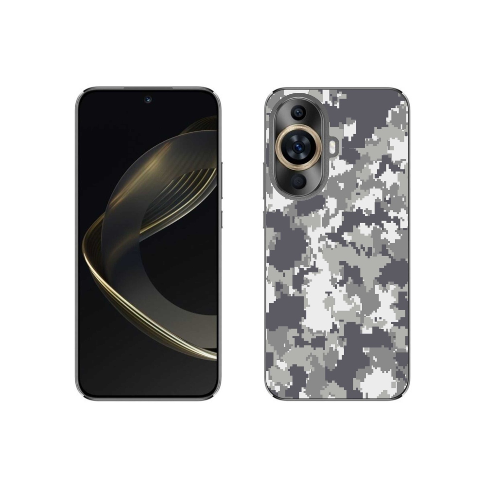 Gelový kryt mmCase na Huawei Nova 11 - maskáčový vzor 2