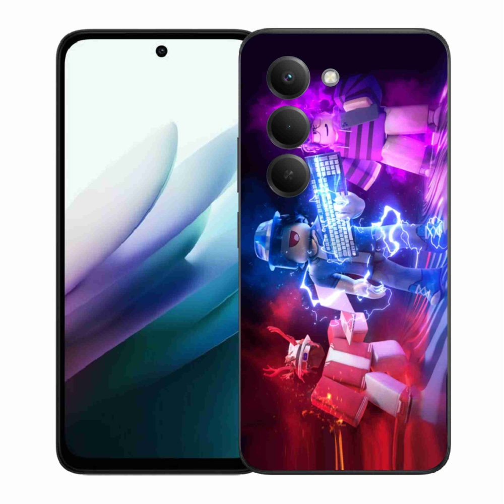 Gelový kryt mmCase na Xiaomi Redmi 15 4G/5G (171mm) - roblox