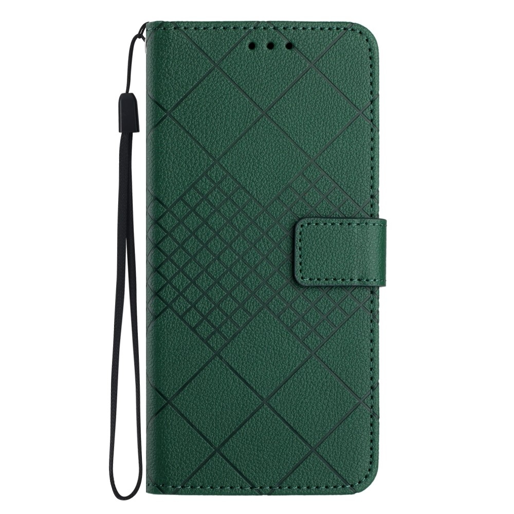 Folio knížkové pouzdro na Xiaomi Redmi A5 (173.45x79.35x8.45mm) - zelené
