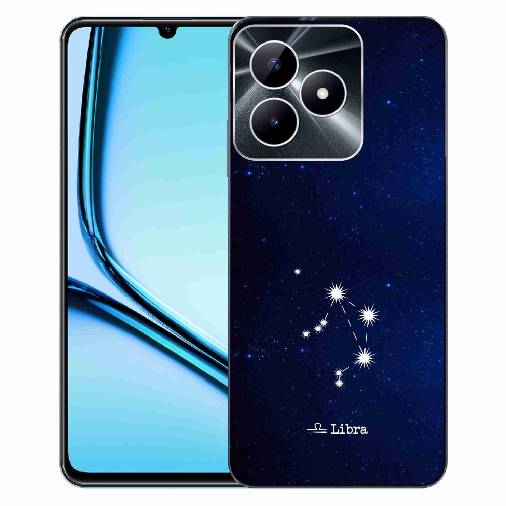Gelový kryt mmCase na Realme Note 50 - souhvězdí Váhy