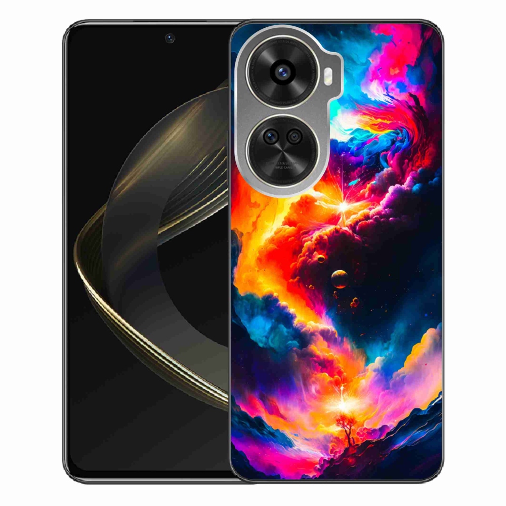 Gelový kryt mmCase na Huawei Nova 12 SE - abstraktní motiv