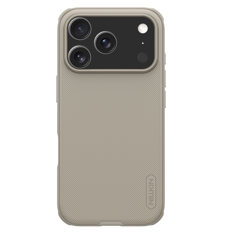Nillkin Super Frosted PRO Zadní Kryt pro Apple iPhone 17 Pro Max Golden