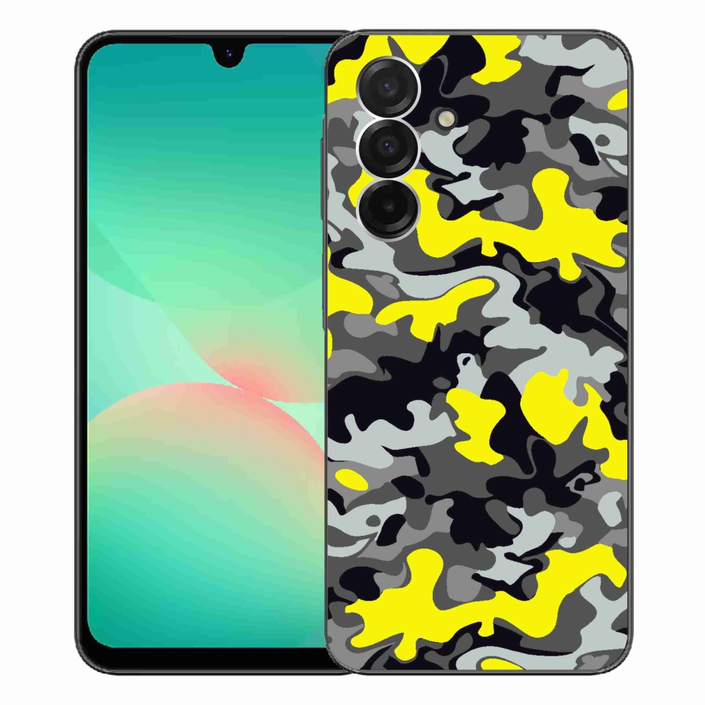 Gelový kryt mmCase na Samsung Galaxy A26 5G - maskáčový vzor 6