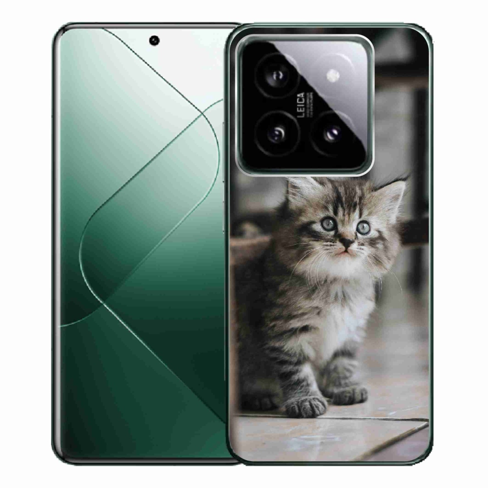 Gelový kryt mmCase na Xiaomi 14 Pro - koťátko