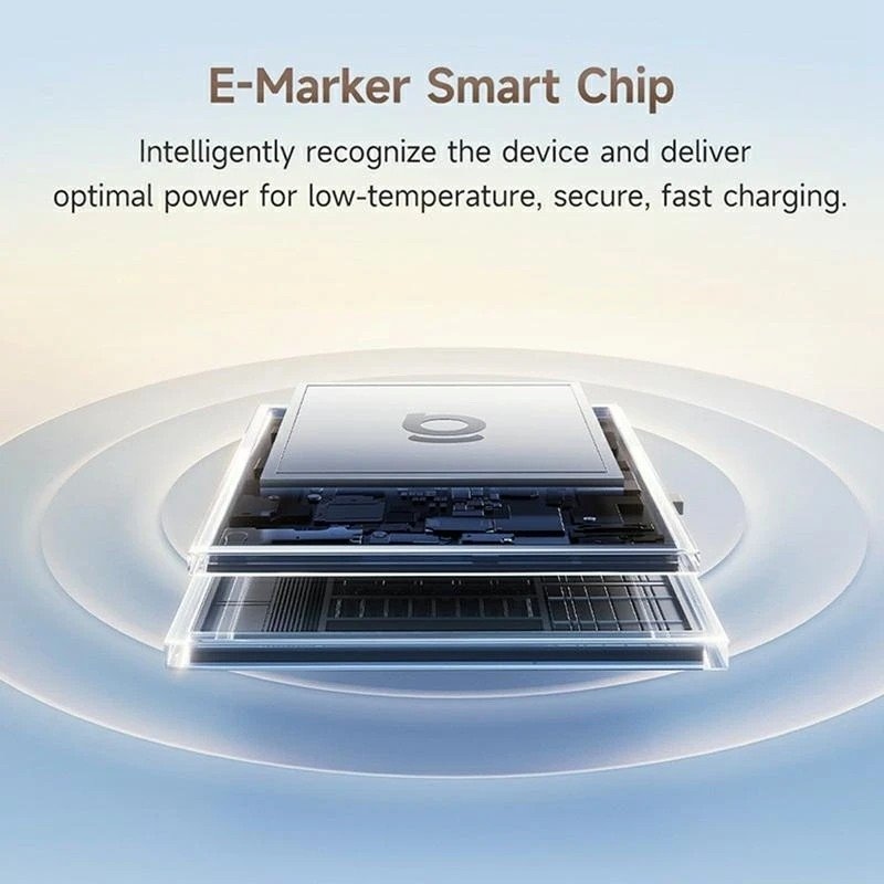 Baseus Dynamic 4 Pro Series Datový Kabel USB-C - USB-C 100W 1m Cluster Black