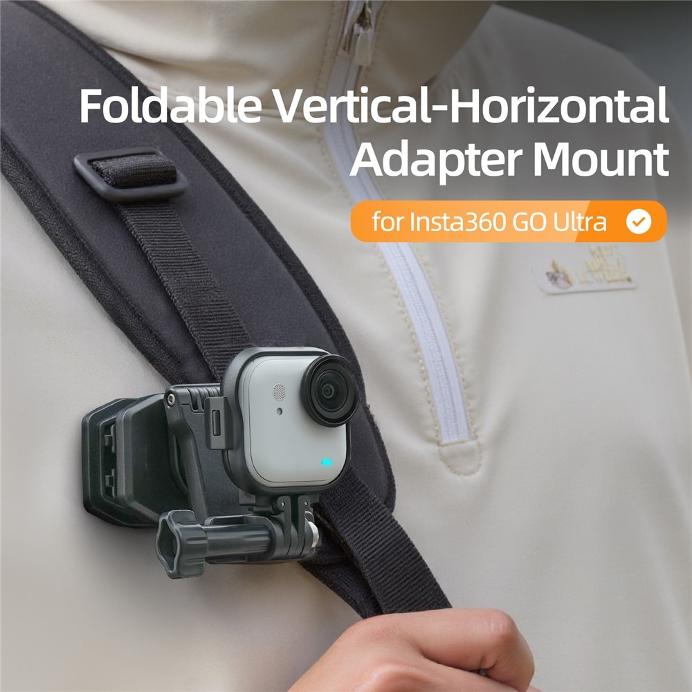 Sunnylife skládací montážní adaptér pro Insta360 GO Ultra