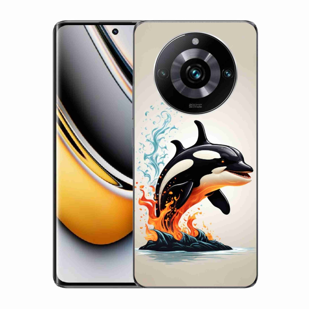 Gelový kryt mmCase na Realme 11 Pro/11 Pro+ - kosatka