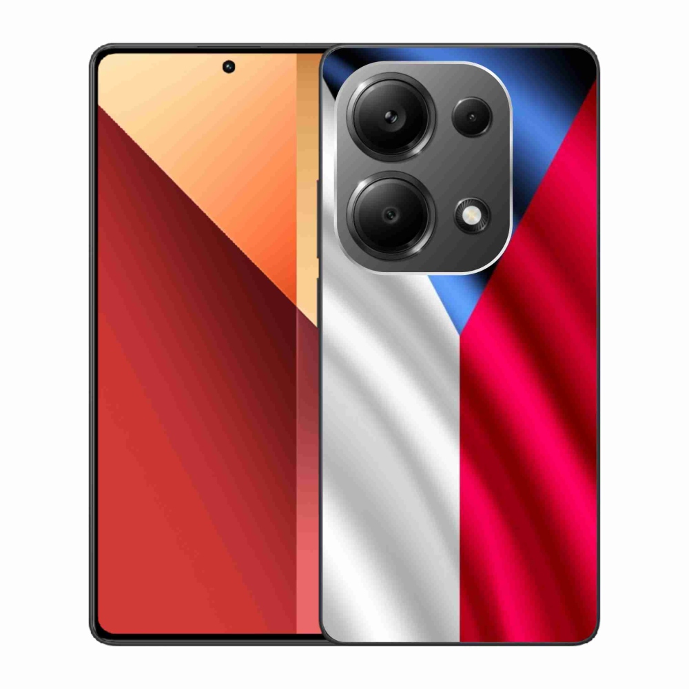 Gelový kryt mmCase na Xiaomi Redmi Note 13 Pro 4G/Poco M6 Pro - česká vlajka