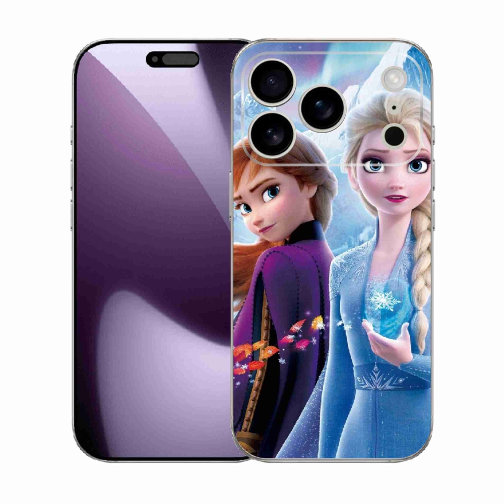 Gelový kryt mmCase na iPhone 17 Pro - ledové království 3