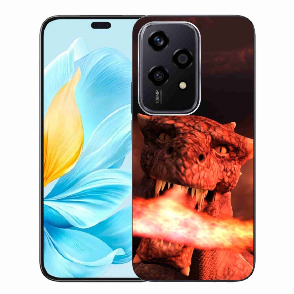 Gelový kryt mmCase na Honor 200 Lite 5G - drak