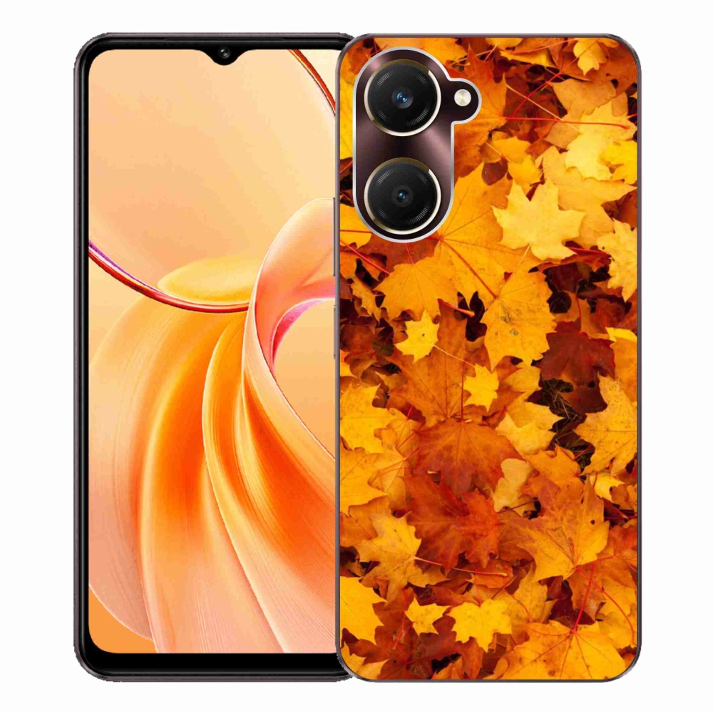 Gelový kryt mmCase na Vivo Y28s 5G - javorové listy