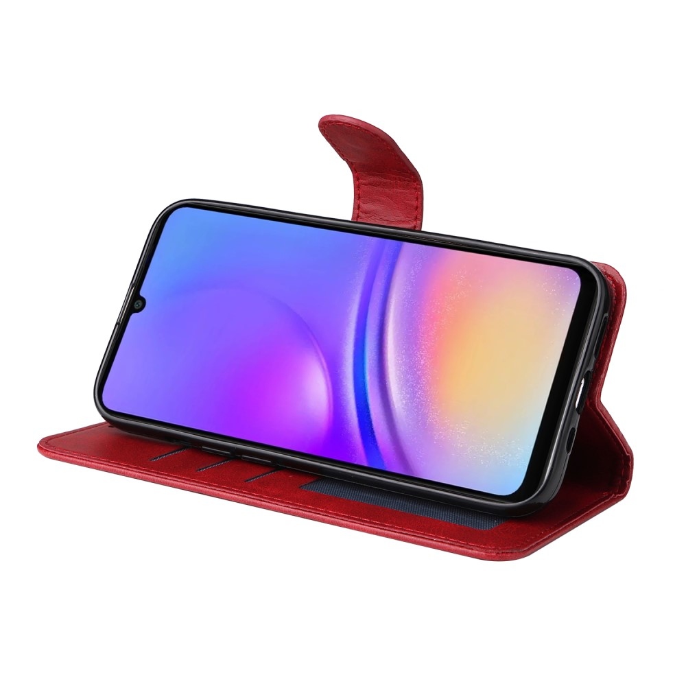 Feel knížkové pouzdro na Samsung Galaxy A06 4G - červené