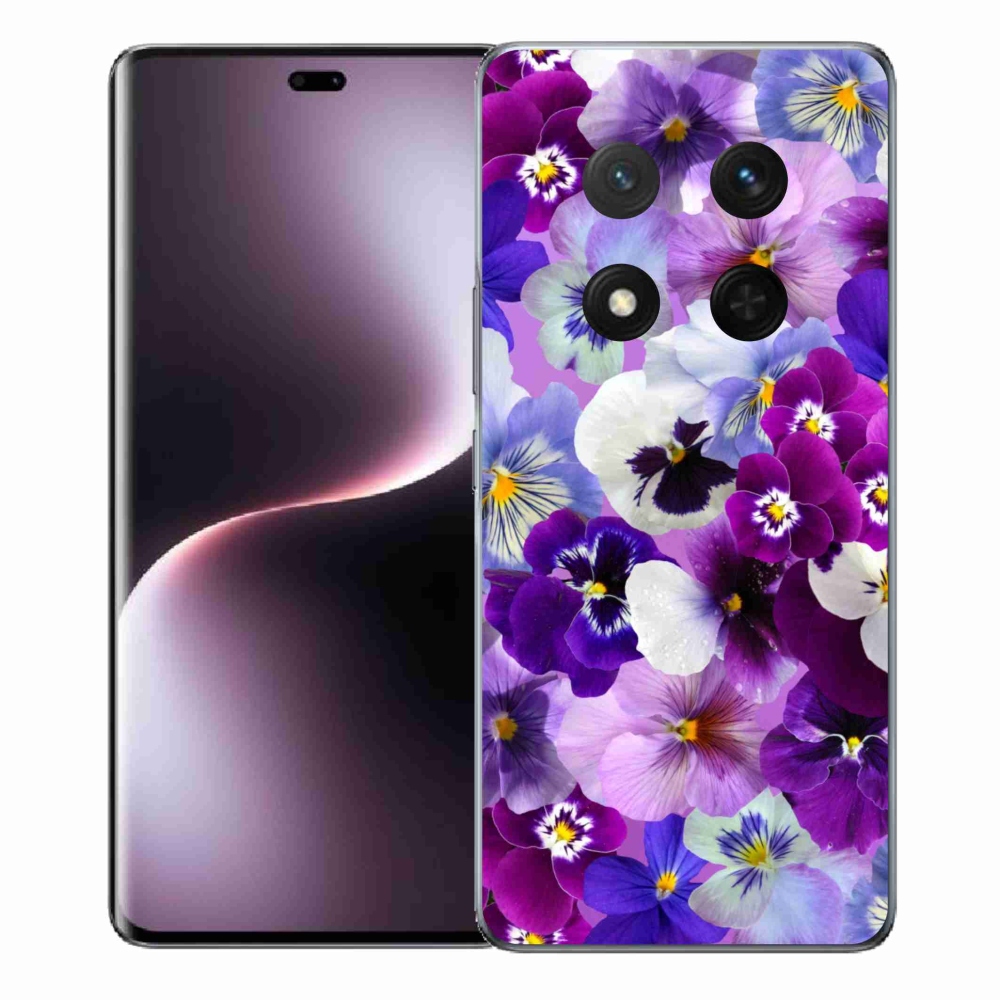 Gelový kryt mmCase na Honor Magic 7 Lite 5G - květiny 9
