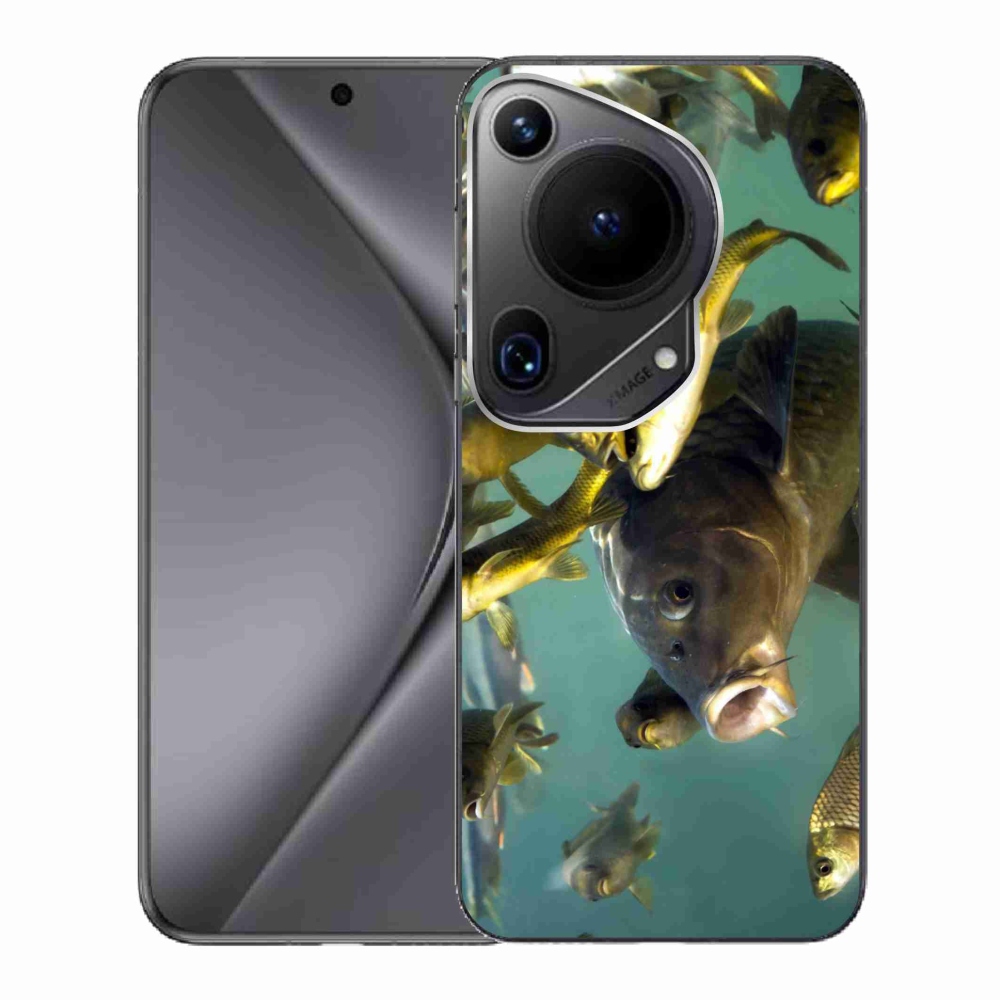 Gelový obal mmCase na Huawei Pura 70 Ultra - hejno ryb