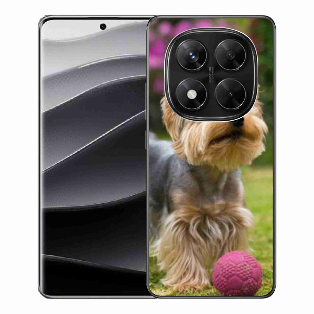 Gelový kryt mmCase na Xiaomi Redmi Note 14 Pro 5G/Poco X7 5G - jorkšír 4