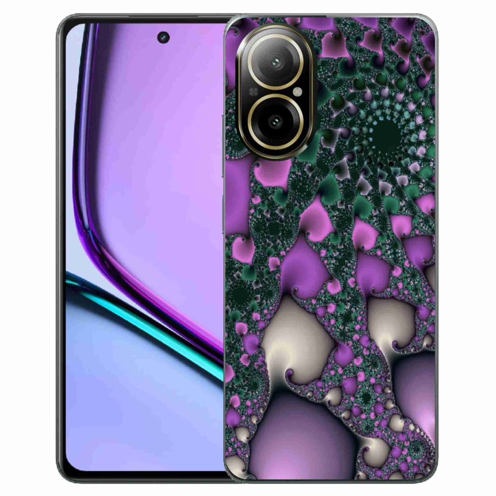 Gelový kryt mmCase na Realme C67 - abstrakt 7