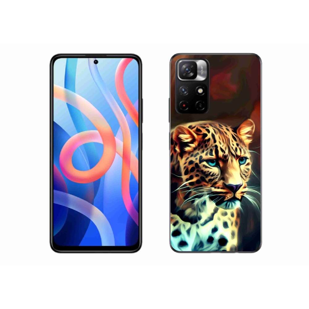 Gelový kryt mmCase na Xiaomi Redmi Note 11S 5G - leopard