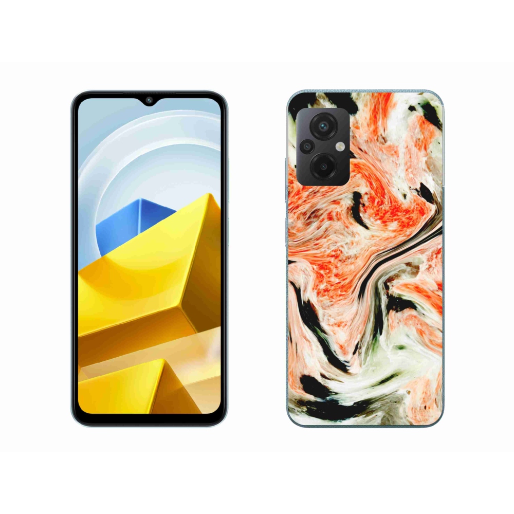 Gelový kryt mmCase na Xiaomi Poco M5 4G - abstrakt 25