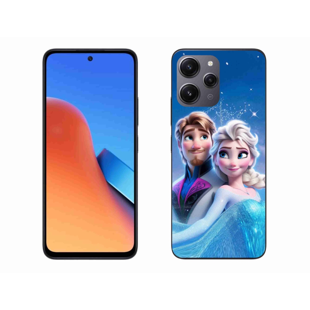 Gelový kryt mmCase na Xiaomi Redmi 12 - ledové království 1