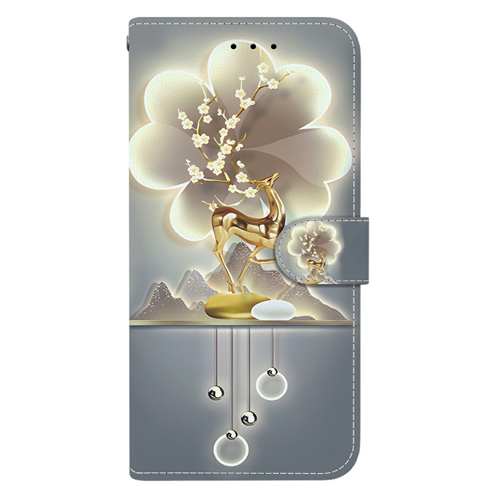 Versatile knížkové pouzdro na Samsung Galaxy A06 4G - jelen sika