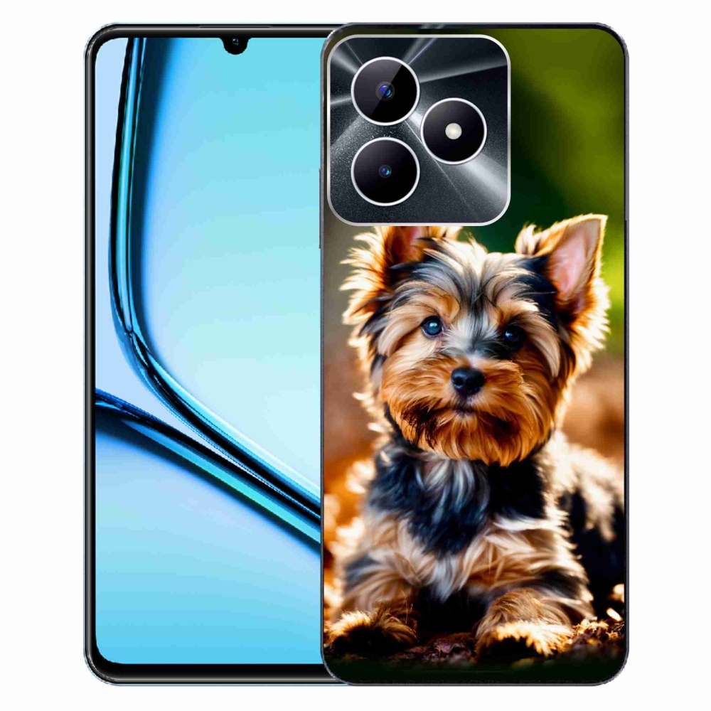 Gelový kryt mmCase na Realme Note 50 - jorkšír 10