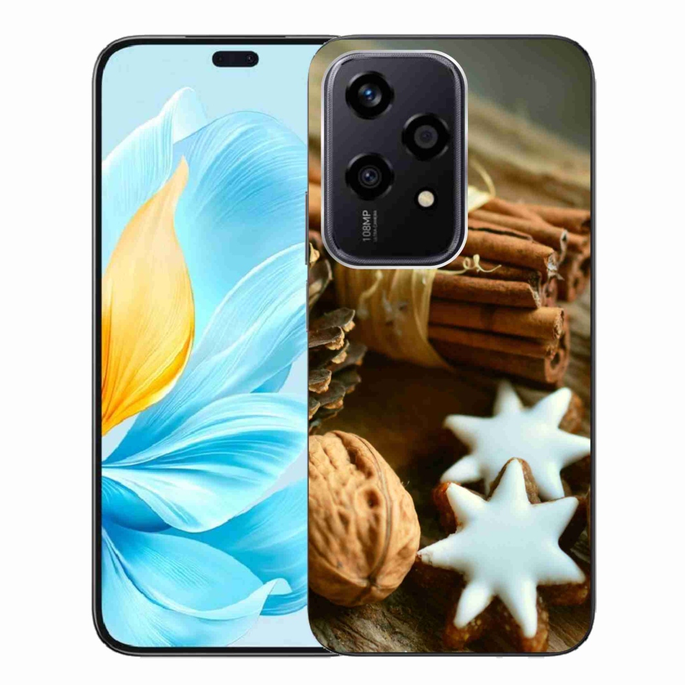 Gelový kryt mmCase na Honor 200 Lite 5G - skořice a perníčky