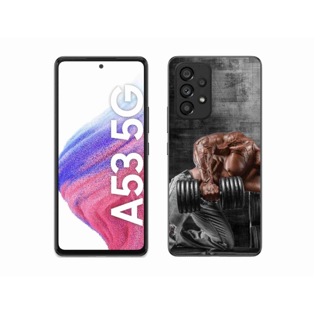 Gelový kryt mmCase na Samsung Galaxy A53 5G - posilování 1