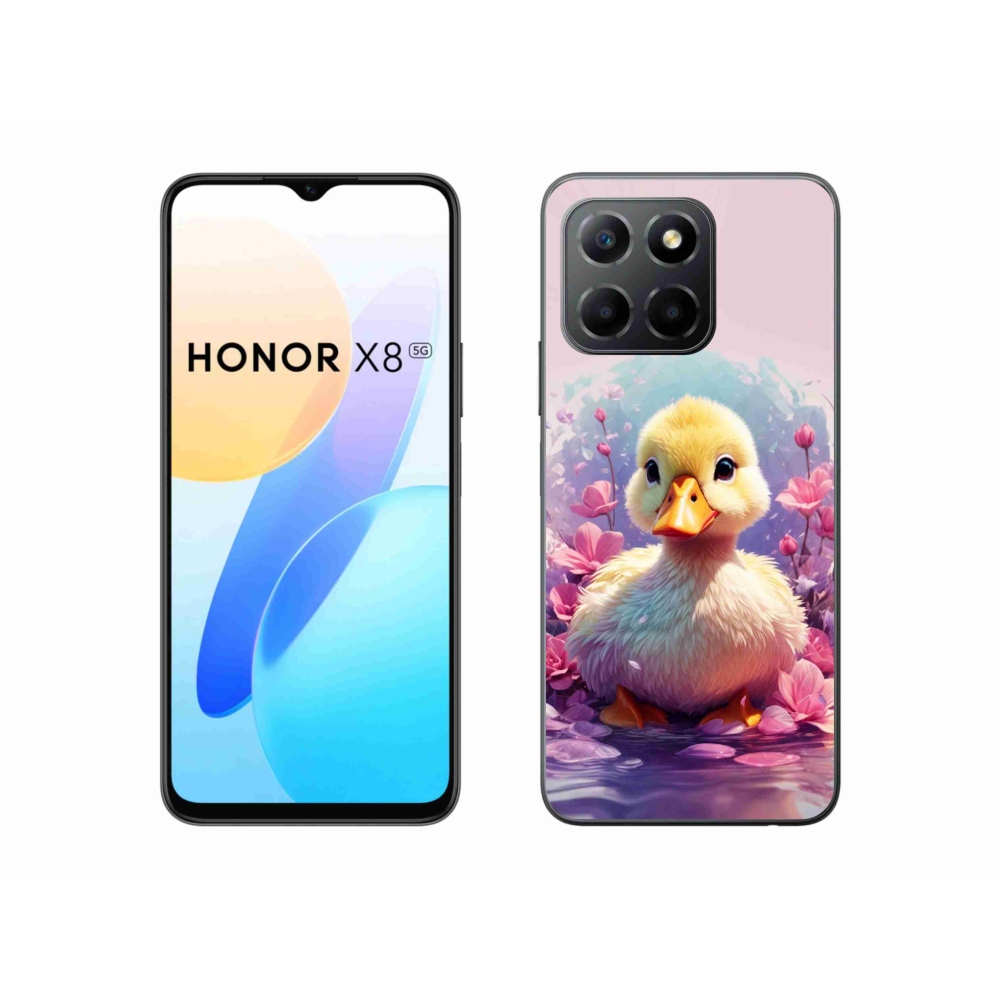 Gelový kryt mmCase na Honor X8 5G - kachnička