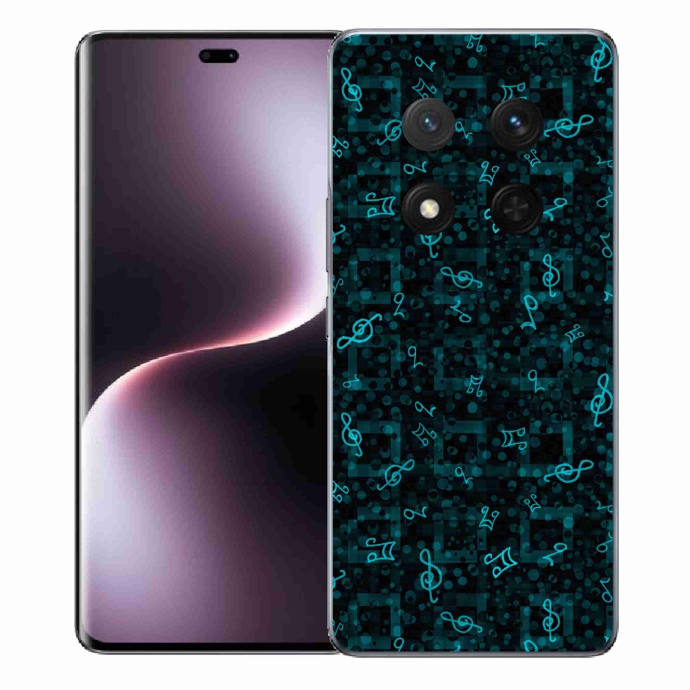 Gelový kryt mmCase na Honor Magic 7 Lite 5G - noty 1