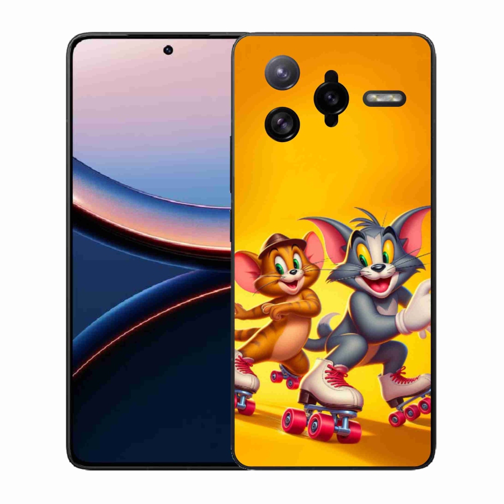 Gelový kryt mmCase na Xiaomi Poco F7 Ultra - tom a jerry