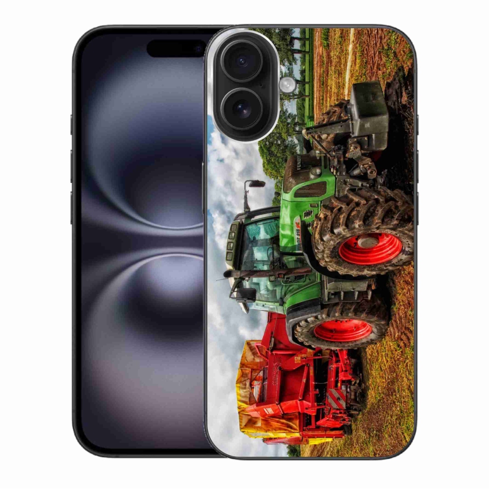 Gelový kryt mmCase na iPhone 16 Plus - traktor 4