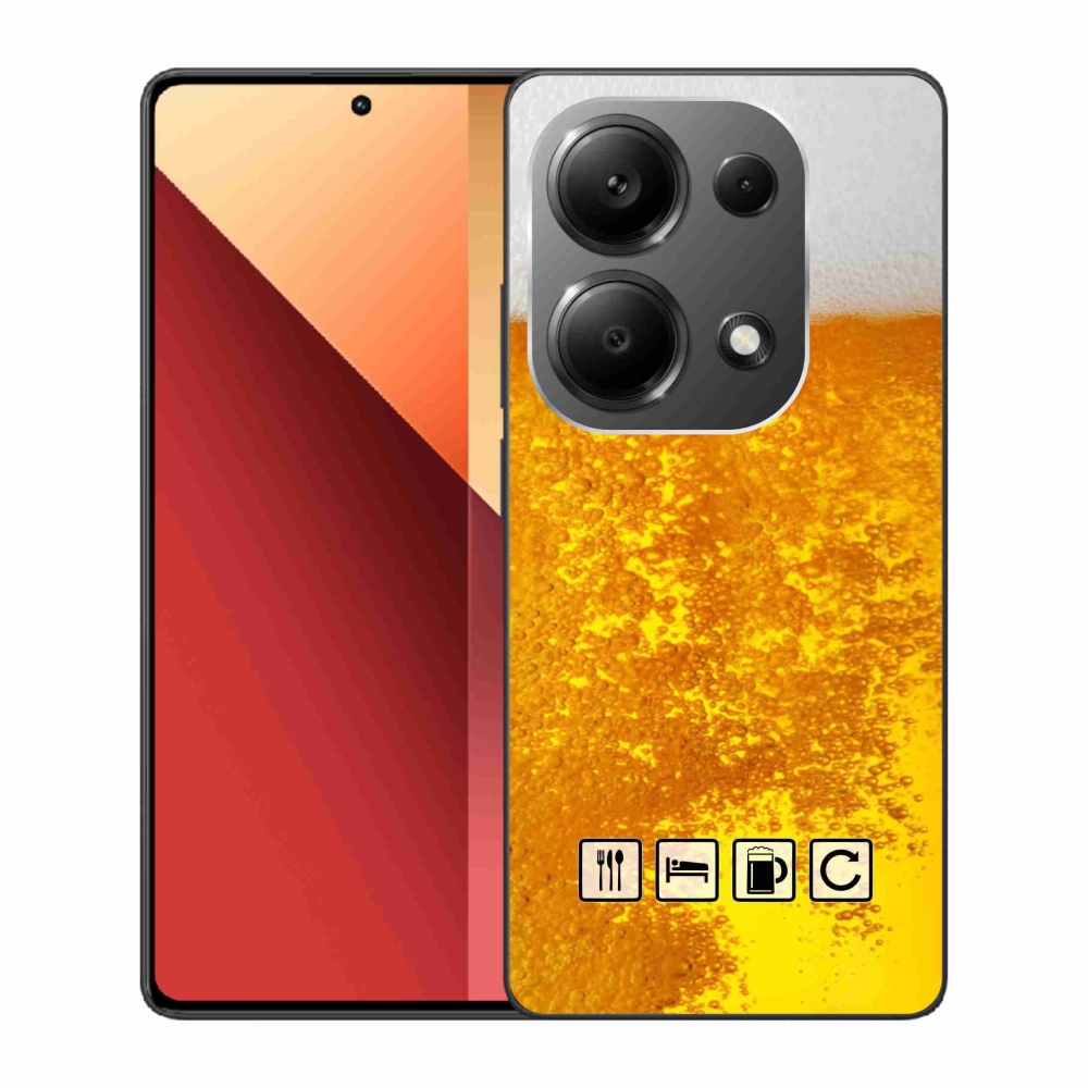 Gelový kryt mmCase na Xiaomi Redmi Note 13 Pro 4G/Poco M6 Pro  - pivní motiv 3