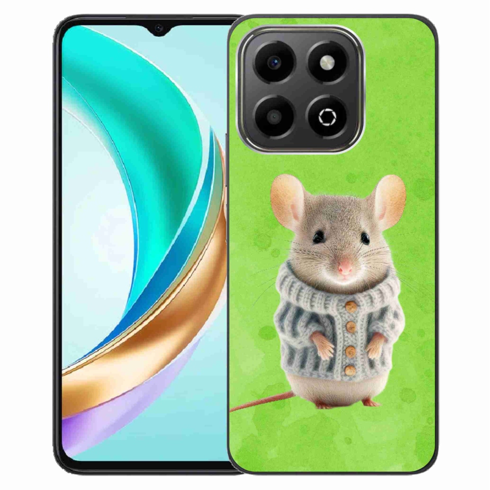 Gelový kryt mmCase na Honor X6b - myška ve svetru