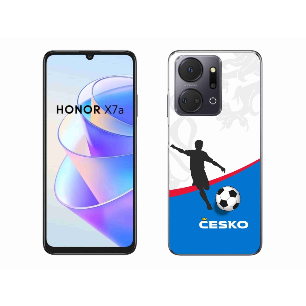 Gelový kryt mmCase na Honor X7a - fotbal Česko 1