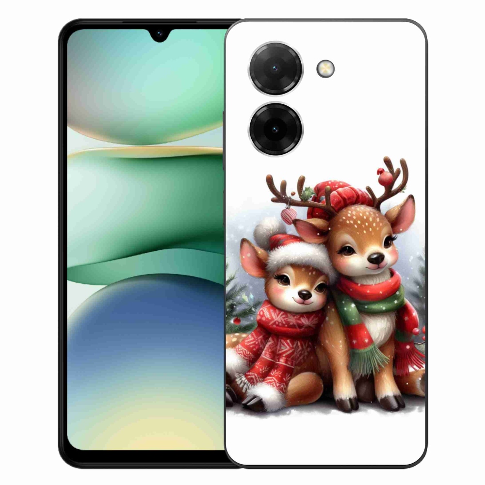 Gelový kryt mmCase na Xiaomi Redmi A5 (171.7x77.8x8.3mm) - vánoční sobi