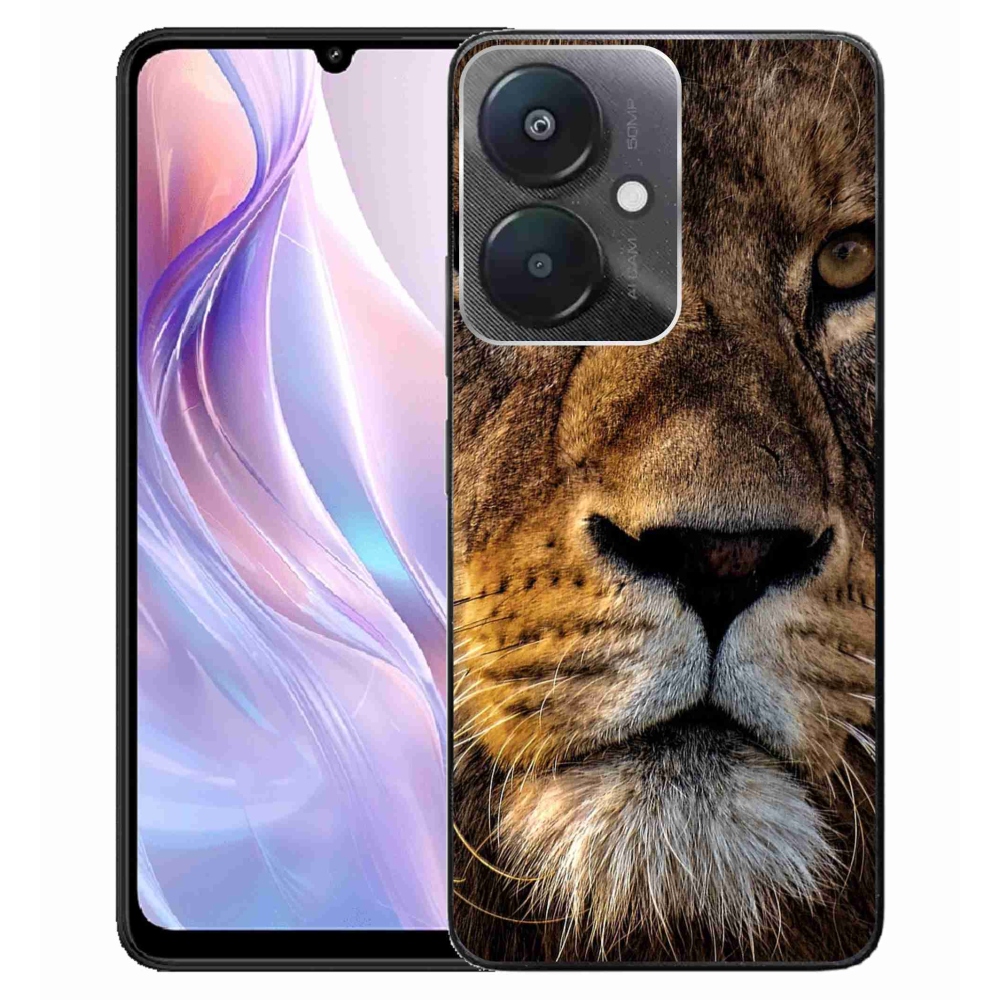 Gelový obal mmCase na Xiaomi Redmi 13C 5G - lev
