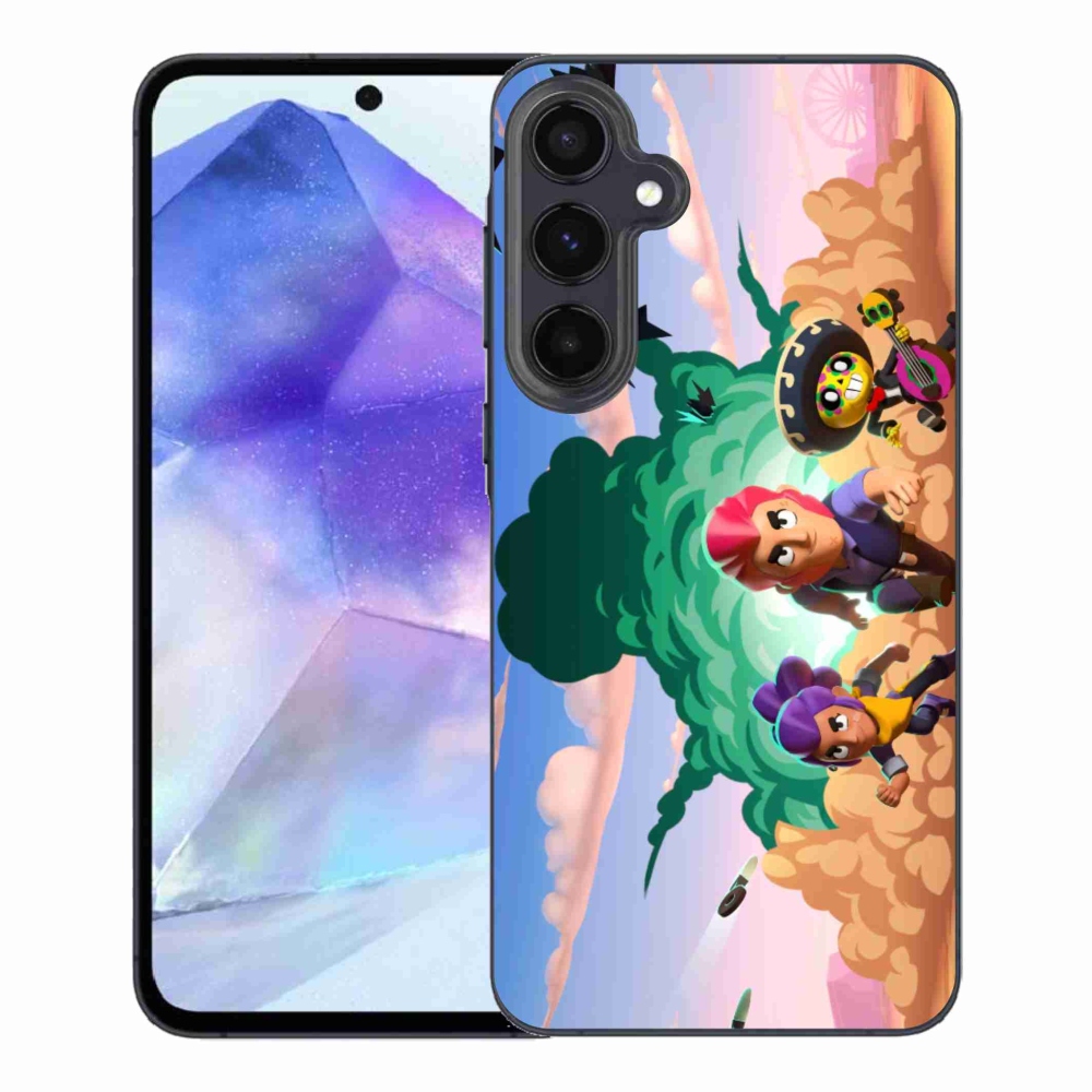 Gelový kryt mmCase na Samsung Galaxy A55 5G - brawl stars