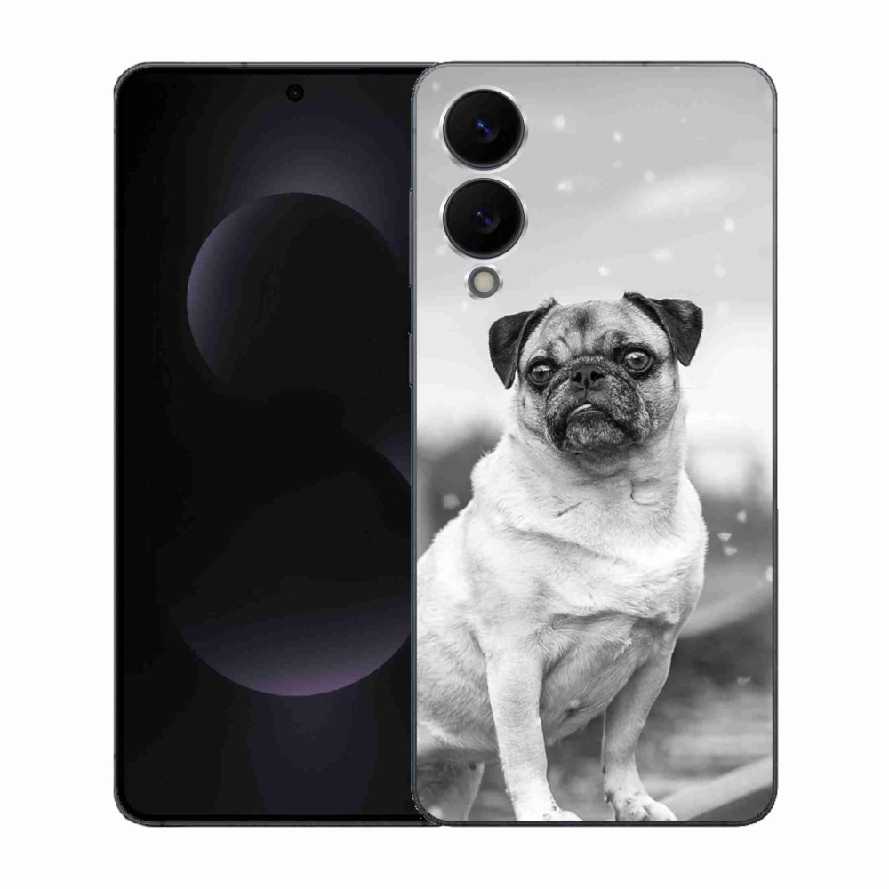 Gelový kryt mmCase na Samsung Galaxy S25 Edge - mops