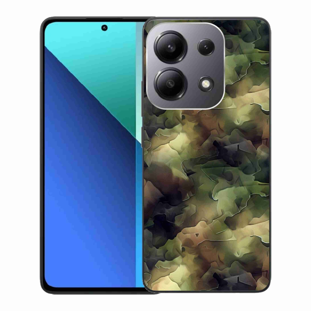 Gelový kryt mmCase na Xiaomi Redmi Note 13 - maskáčový vzor 10