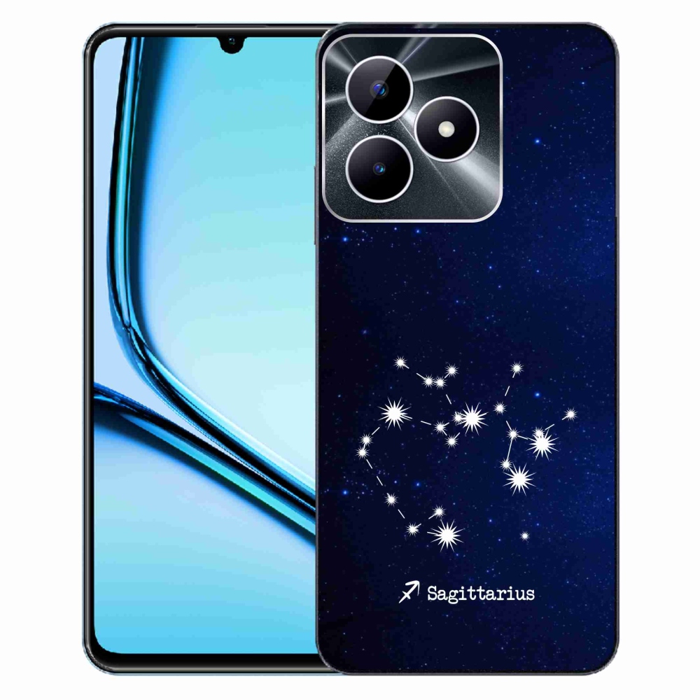 Gelový kryt mmCase na Realme Note 50 - souhvězdí Střelce