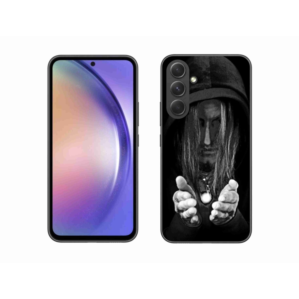 Gelový kryt mmCase na Samsung Galaxy A54 5G - tajemná osoba