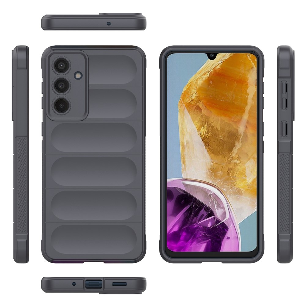 Rugg odolný gelový obal na Samsung Galaxy M55 5G - tmavěšedý